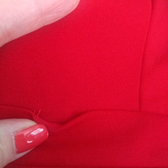 Jodi Kristopher Red Dress Women's Size 11 Junior NEW Christmas Party Graduation - Picture 7 of 9